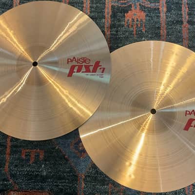Paiste 14" PST 7 Light Hi-hat Cymbals image 1