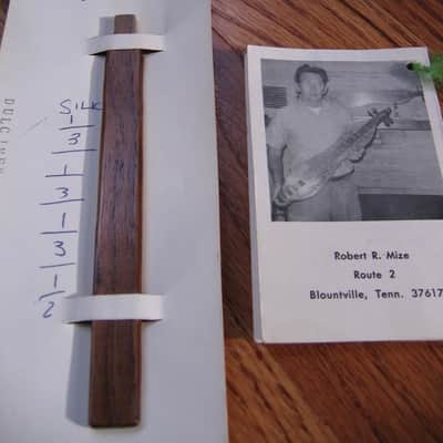 Robert R. Mize Mountain Dulcimer 1979 Cherry - Price Drop image 7