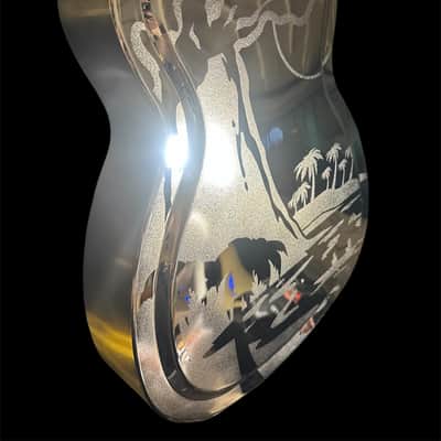 Fender FR-55 Hawaiian Resonator Acoustic Guitar image 8