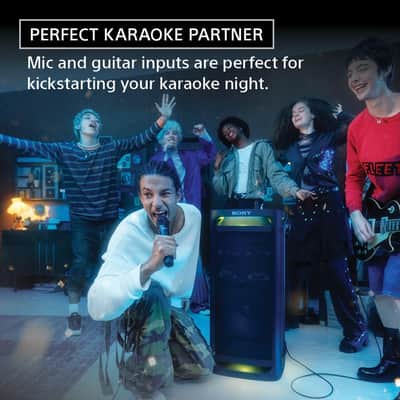 Sony ULT Tower 9 Bluetooth Karaoke Party Speaker w/Carrying Handle and Wheels image 6