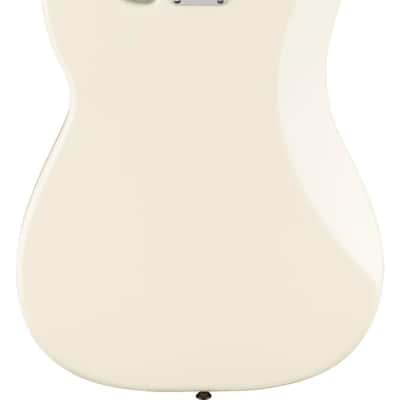 Fender Squier Affinity Precision Bass PJ, Maple Fingerboard, Black Pickguard - Olympic White image 4