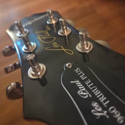 Epiphone Les Paul 1960s Tribute Plus 2010s - Cherry Sunburst image 14