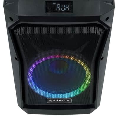 Rockville ROCKNGO 800 800 10" Portable Wireless Bluetooth Speaker w/LED/Wheels/Loud! image 12
