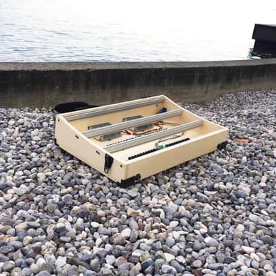 9U Eurorack case powered, 120 or 126 hp, patched resealable, modular synthesizer image 11