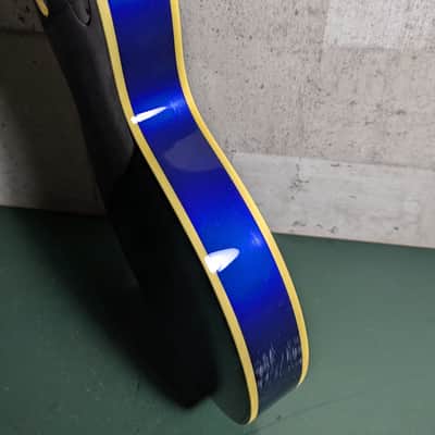 Fernandes Burny RLC-70 Les Paul Custom 90's Metallic Blue MIJ Japan image 14