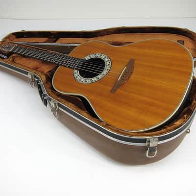Vintage 1975 Ovation Balladeer 1111-4 Deep Bowl Acoustic Guitar w Orig Case Plays & Sounds Great! image 25