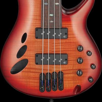 Ibanez SRD900F-BTL Bass Workshop SR Electric Bass 4-String Fretless - Brown Topaz Burst Low Gloss image 17