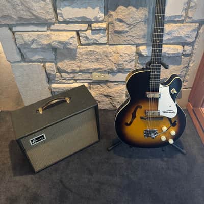 Rare Harmony Rocket H-54 with Model H-304A Amplifier 1960's image 1