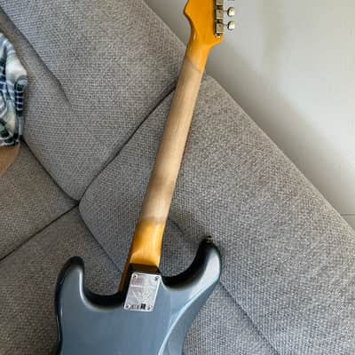 Fender Custom Shop 1960s Stratocaster Partscaster Relic 2020s Charcoal Frost Metallic image 5