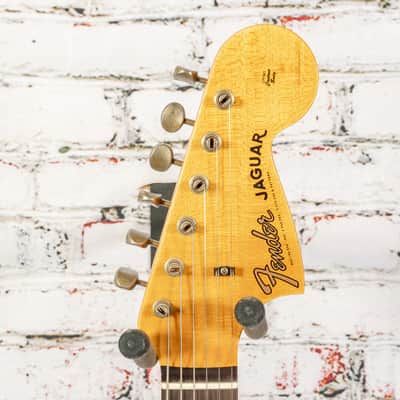 Fender - Custom Shop 1963 Jaguar Journeyman - Electric Guitar - Super Aged Natural - w/ Hardshell Case - x0445 image 5