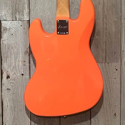 NEW Squier Classic Vibe '60s Jazz Bass - Tahitian Coral, Amazing Color ! , In Stock and Ready To Ship Fast! image 9