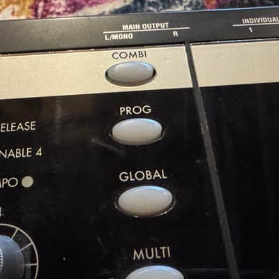 Korg X50 61-Key Music Synthesizer 2000s - Black image 5