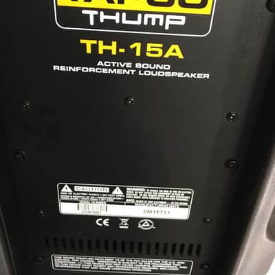 Tapco TH-15A 15" Powered Loudspeakers (pair) image 3
