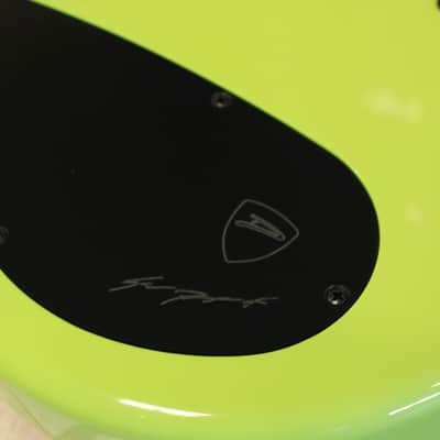 Dingwall Custom Shop Afterburner II Natural Ziricote X-Top Ferrari Green Back image 13