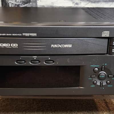Yamaha Yamaha EMX-200VCD vintage 3-disc carousel Video CD (VCD) changer /Receiver 1997 - Black image 4
