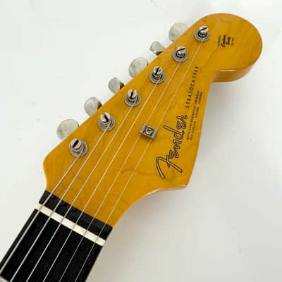2015 Fender Custom Shop '63 Stratocaster Journeyman Relic - Vintage White image 10