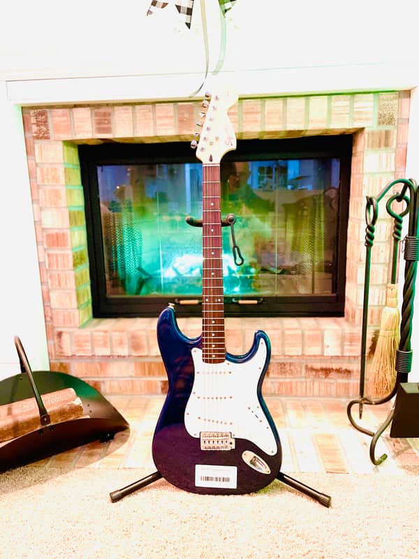 Fender Squire Affinity 2002 - Baltic Blue with Gig Bag image 1