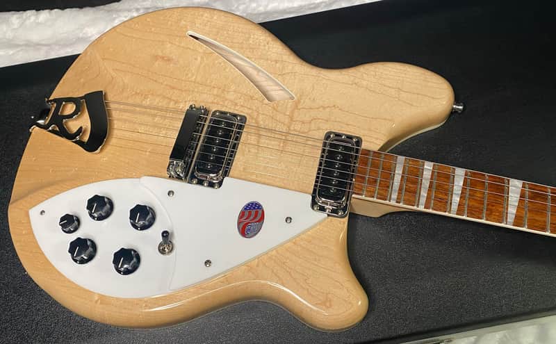 NEW! Rickenbacker 360 Maple Glo MG - Authorized Dealer - Only 7.6 lbs - G07498 image 1