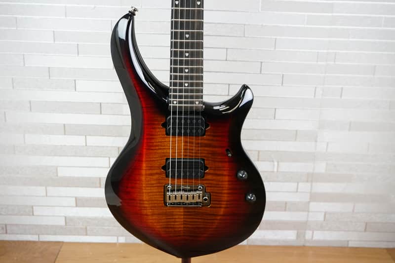 Sterling MAJ200X FM John Petrucci Signature Majesty - Tiger Eye image 1