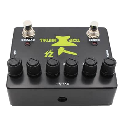 MOSKY TOP METAL Heavy Metal Boost Guitar Pedal Effect Stomp-box 3 Band EQ Control image 5