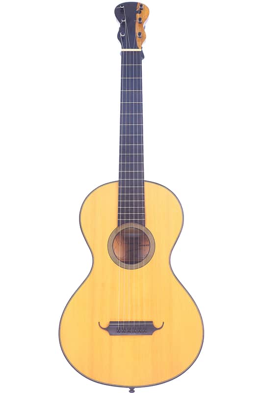 Yoann Charbonnier 2016 Grobert romantic guitar - very well built replica of a guitar by Jean Nicolas Grobert with very good sound - Check Video! image 1