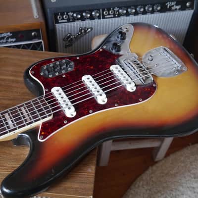 1976 Fender Bass VI Sunburst Real Vintage! image 8