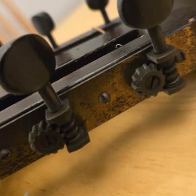 Antique  Parlor Guitar 1890's - 1900's Natural image 14