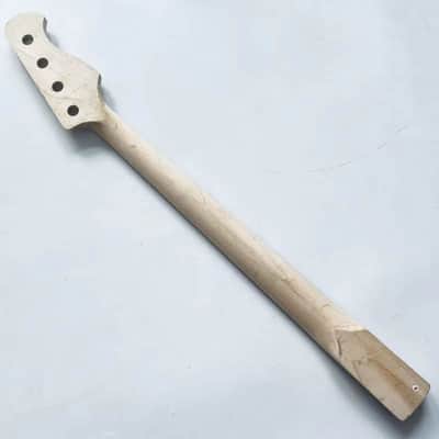 Left Handed 4 String Jazz Bass Style Maple Neck, Rosewood 20 Frets image 2