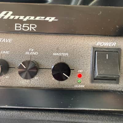Ampeg B5R Bass Dual-Channel Amp Head +OCTAVE/DIST w Flight Case 1 OWNER USA Made image 11