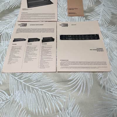 RARE! Vintage 1970's Biamp Original Sound Equipment Product Sheets & Price List image 1