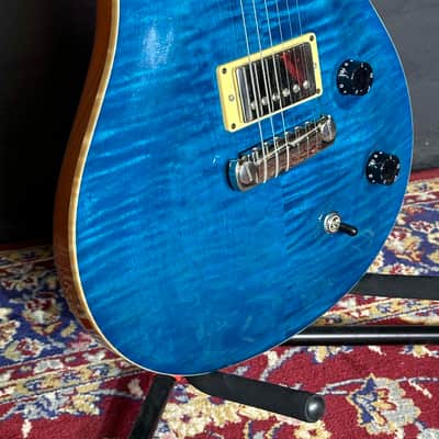 PRS 2004 Custom 22 Stoptail Sapphire Blue Made in USA Guitar + Case image 5