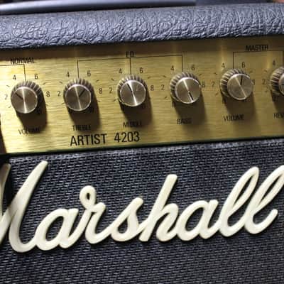 Marshall Artist 4203/30-Watt 1x12" Vintage 30 2 channel-Tube amp. image 2