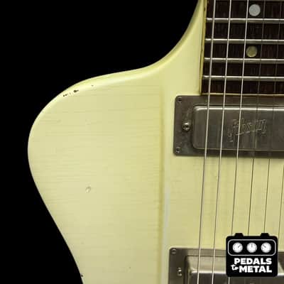 1964 Gibson Firebird III - Polaris White W/ Original Case and TKL Case- 7lbs 9.4oz - x14440 image 6