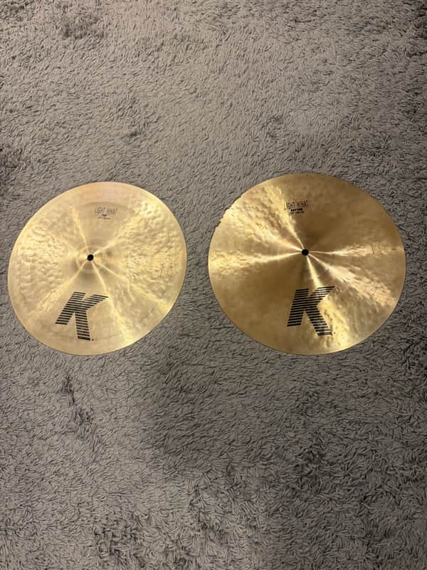 Zildjian 15" K Series Light Hi-Hat Cymbals (Pair) 2008 - Present - Traditional image 1