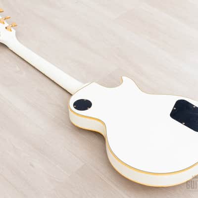 1990 Greco Mint Collection EGC-600LH Custom Left-Handed Alpine White, Japan Fujigen image 13