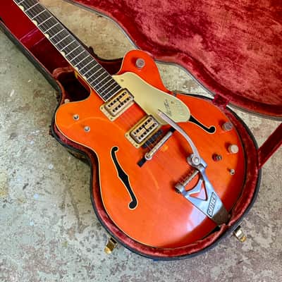 Gretsch Chet Atkins Nashville 6120 1964 - Orange original vintage USA image 2