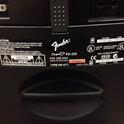 Fender Passport PD-250 PA System - Black image 8