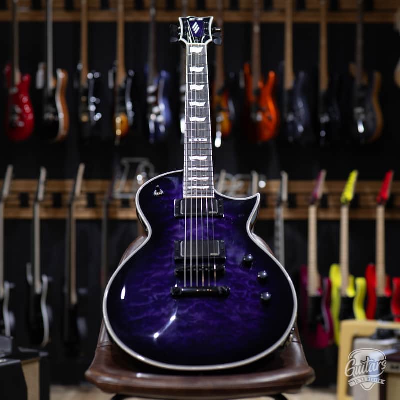 ESP E-II Eclipse EMG Electric Guitar w/ Case – Reindeer Blue (B-stock) image 1