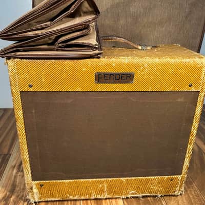 Fender Deluxe Amp with Original Cover 1x12" 1954 - 1960 - Tweed image 2