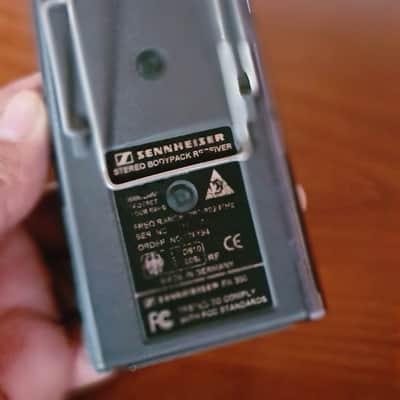 Sennheiser 🎧 Sennheiser EK 300 IEM Stereo Bodypack Receiver | In-Ear Monitor | 786–822 MHz image 6