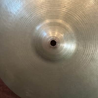 Zildjian 14" Vintage Zildjian Hi Hats 50's Stamp Top 70's Thin Stamp Bottom 50's/70's image 5
