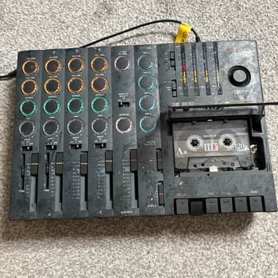 TASCAM Porta 07 Ministudio 4-Track Cassette Recorder 1990s - Black (dual speed modded) image 3