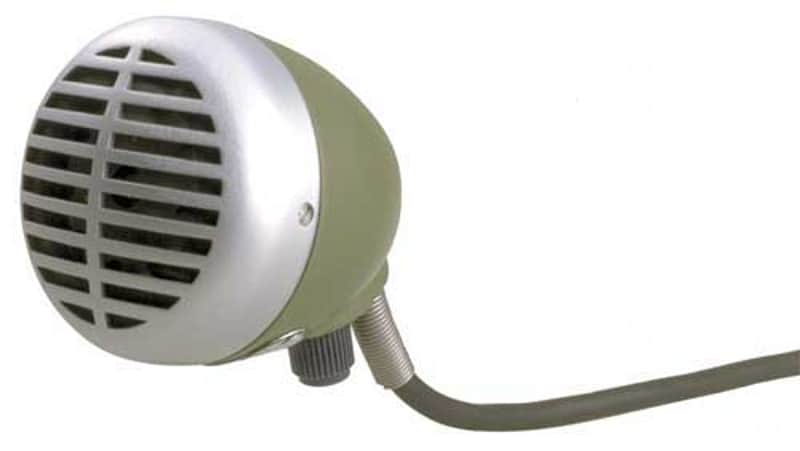 Shure 520DX Green Bullet Harmonica Microphone | Reverb
