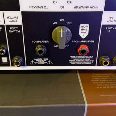 Universal Audio OX Amp Top Box Attenuator 2019 - Present - Silver/Brown/Black image 8
