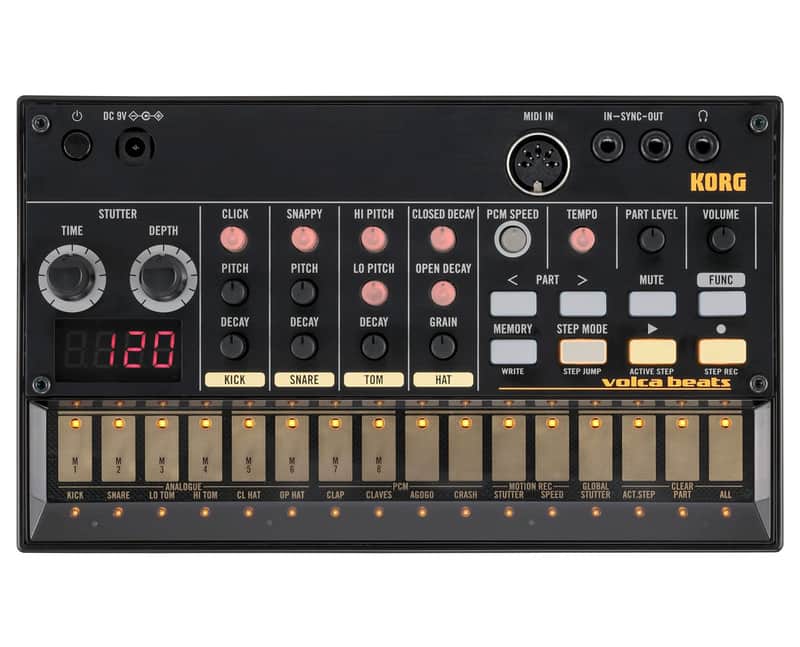 Korg Volca Beats Analog Rhythm Machine image 1
