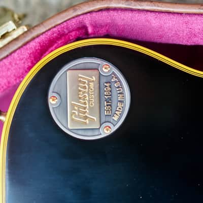 Gibson Les Paul Custom 1968 Reissue 2016 - Ebony VOS image 5