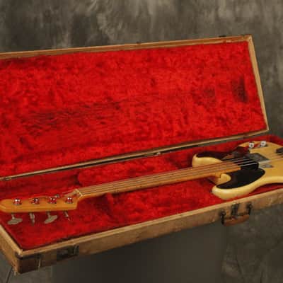 original 1954 Fender Precision Bass Blonde w/Tweed case image 17