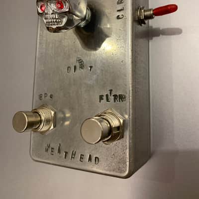 Custom D*A*M Meathead clone FUZZ with Dark mode and FILTER switch DOOM Sludge 2022 image 3