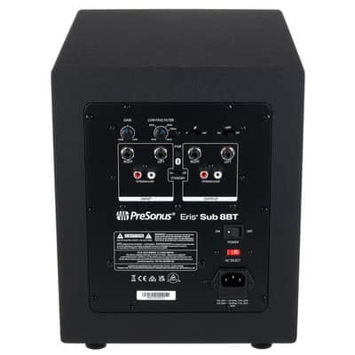 PreSonus Eris Sub 8BT 8-inch Powered Bluetooth Studio Subwoofer/ 1 Year Manufacture image 4