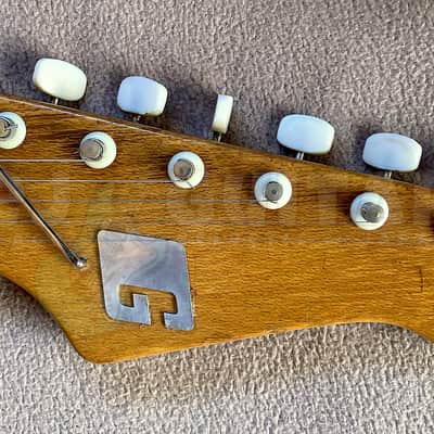 GUYATONE LG-55W 1960s SUNBURST VGC *CLEARANCE* image 4